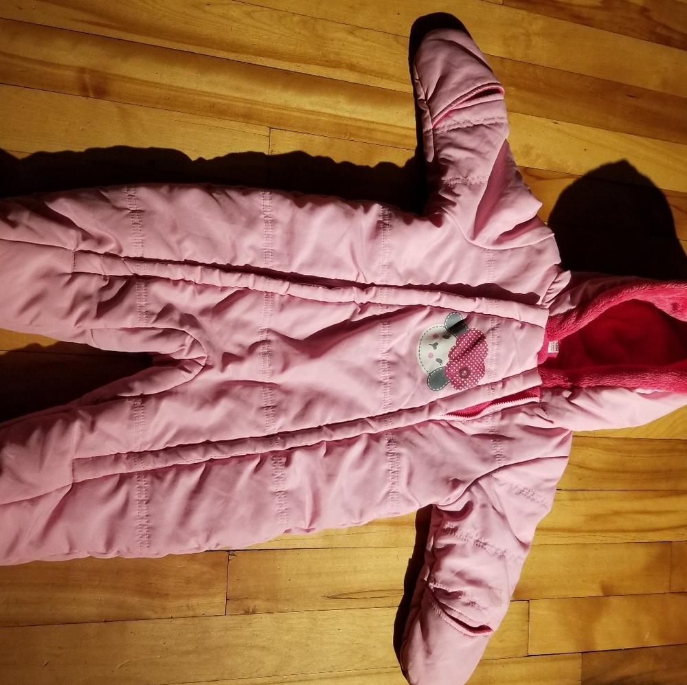 ensemble manteau bébé fille 6-12 mois